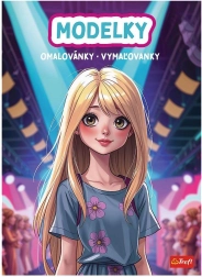 Malbuch Models 20 × 27,5 cm