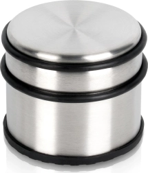 Edelstahl-Türstopper, silber 9,5 cm