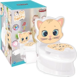 Interaktives Töpfchen Kätzchen mit Deckel PILSAN