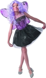 Kleid für Karneval Schmetterling für Mädchen 110 - 120 cm