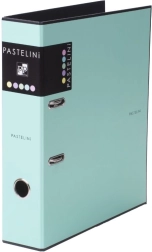 Ordner A4 PASTELINI grün, Hebelmechanik, 7 cm