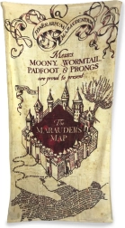 Handtuch Harry Potter Rumtreiber-Karte