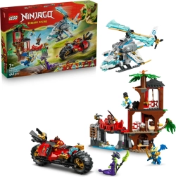 LEGO NINJAGO Ninja-Fahrzeugduell und Baumhaus