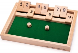 Holzspiel Shut the Box BIGJIGS TOYS