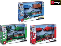 Bburago Bauernhof-Traktor Geschenkset 10 cm