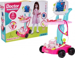 mobiles Wiederbelebungs-Set rosa batteriebetrieben