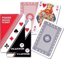 Kartenspiel - Poker und Bridge Ein-Zoll-Set