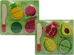 Holzobst zum Schneiden