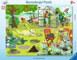 Ravensburger Einlegepuzzle Unser Garten 12 Teile
