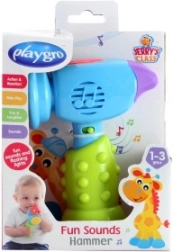 Playgro fröhlicher Hammer mit Geräuschen und Lichtern