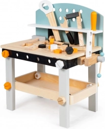 ECOTOYS Holz-Kinderarbeitsplatz