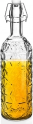Glasflasche mit Clipverschluss 750 ml