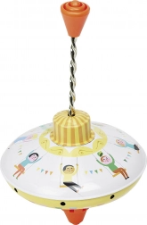 Kleiner Metallkreisel VILAC – weiß