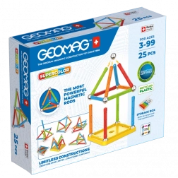 Geomag Supercolor magnetisches Konstruktionsset 25 Teile