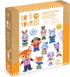 DJECO DIY Magnete zum Gestalten Funky Family