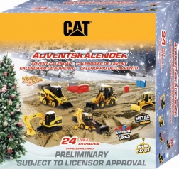Adventskalender CAT Baumaschinen