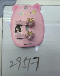 Haarklammern Obst-Set