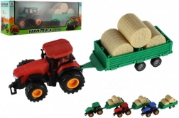 Traktor mit Anhänger mit Schwungrad