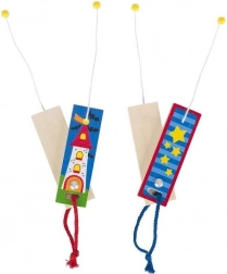 Zaubertrick verschwindende Schnur Holzspielzeug