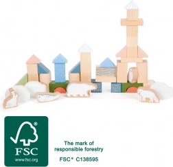 Holzbausteine Arctic von small foot