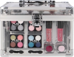 Zmile Kosmetikkoffer Acrylic – transparentes Make-up-Set 42-tlg.