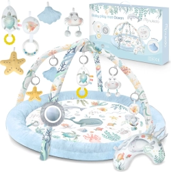 Interaktive Spieldecke Nukido Ocean – Blau