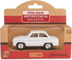 fahrbares Modell PRL Syrena 104 weiß 1:43 Die-Cast