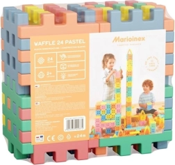 Konstruktionsbausatz Würfel 24 Pastell