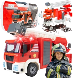 Montage-Feuerwehrauto 95 Teile