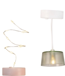 Beleuchtung für das Lundby-Puppenhaus – 2 Lampen – 2 Stück