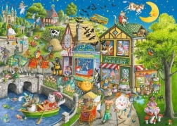 Puzzle Mother Gooseville 1000 Teile von Ravensburger