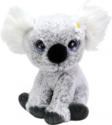 Plüsch-Koala mit glänzender Handtasche