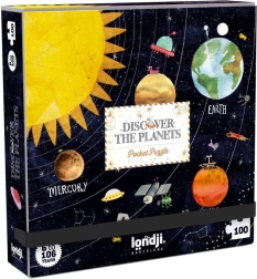 Taschenpuzzle Planeten Entdecken Londji - 100 Teile