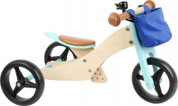 Holz-Laufrad 2-in-1 TRIKE türkis