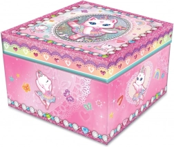 Musikschmuckkasten Katzen-Ballerina