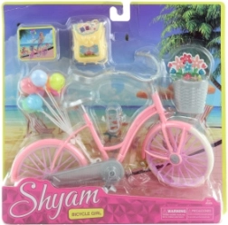 Puppenfahrrad mit Zubehör