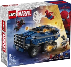 LEGO Marvel Spider-Mans Verfolgungsjagd hinter dem Gefangenentransporter