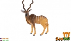 Kudu-Großantilopen-Figur 14 cm – realistische Kunststoff-Antilope