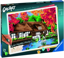 CreArt Premium: Mühle – Malen nach Zahlen