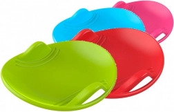 Runde Schlitten blau