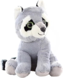 Plüsch-Waschbär 18 cm