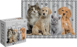 Puzzle Jungtiere – Hundewelpen und Kätzchen 250 Teile