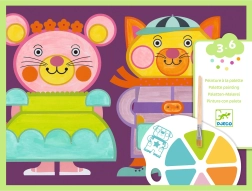 Malen mit Palette – niedliche Tierchen DJECO