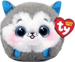Plüschball TY Beanie Husky grau
