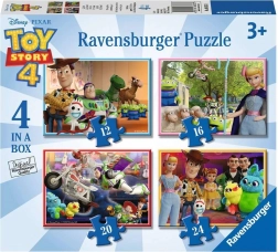 Puzzle RAVENSBURGER Toy Story 4 – Set 4 in 1 (12, 16, 20, 24 Teile)