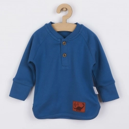 Baby-Baumwollshirt NICOL Ivo blau