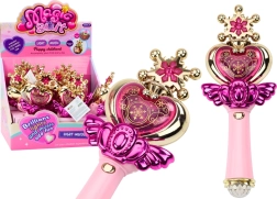 Prinzessinnenstab Bunte Lichter Geräusche Rosa