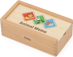 Holz-Memo-Spiel mit Tieren von Viga