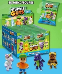 Stumble Guys – Set mit 3 Sammelfiguren im Fensterkarton