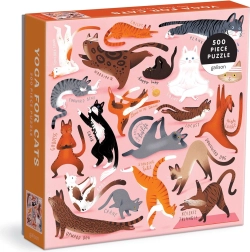 Puzzle Yoga für Katzen 500 Teile
